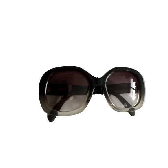 CELINE Black Ombre Round Oversized Sunnies Sunglasses - Picture 6 of 7